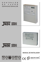 Bentel Security J424 Manual De Instalador