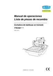 Tyrolit TTE250P Manual De Operaciones