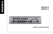 TC Electronic BG500/210 Manual De Instrucciones