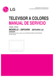 LG 29FS4RK Manual Del Servicio