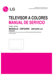 LG 29FS4RK-LG Manual Del Servicio