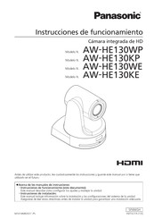 Panasonic AW-HE130KE Instrucciones De Funcionamiento