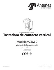 Antunes VCTM-2 Manual Del Propietário