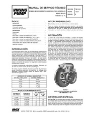 Idex VIKING PUMP GG475M Manual De Servicio