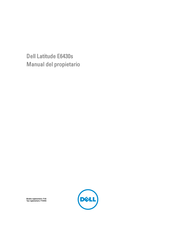 Dell Latitude E6430s Manual Del Propietário