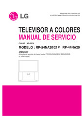 LG RP-54NA20 Manual De Servicio