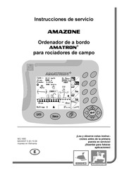 Amazone AMATRON+ Instrucciones De Servicio