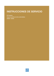 ZF-DUOPLAN 2K450 Instrucciones De Servicio