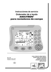 Amazone AMATRON+ Instrucciones De Servicio