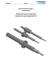 THOMSON KGT Serie Instrucciones De Montaje Y Mantenimiento