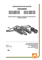 Amazone Catros 6002-2TS Instrucciones De Servicio