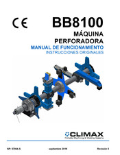 Climax BB8100 Manual De Funcionamiento