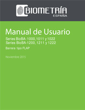 Biometria BioBA-1200 Manual De Usuario