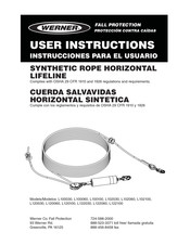 Werner L102100 Instrucciones Para El Usuario