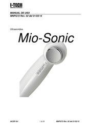 I-Tech Mio-Sonic Manual De Uso