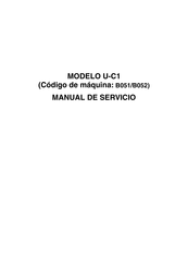 Ricoh B052 Manual De Servicio