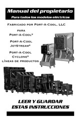 Port-A-Cool JetStream Manual Del Propietário