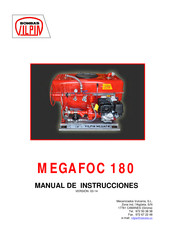 Vilpin MEGAFOC 180 Manual De Instrucciones