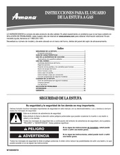 Amana W10204507A Instrucciones Para El Usuario