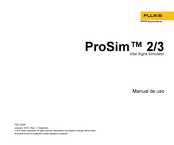 Fluke ProSim 3 Manual De Uso