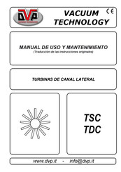 DVP TSC.40 Manual De Uso Y Mantenimiento