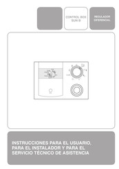 Beretta Control Box SUN B Instrucciones Para El Usuario