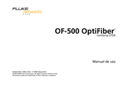 Fluke Networks OF-500 OptiFiber Manual De Uso