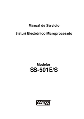 WEM SS-501E Manual De Servicio