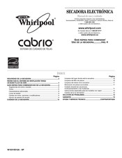 Whirlpool W10315012A Manual De Uso Y Cuidado