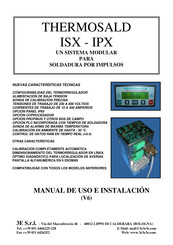 3E THERMOSALD ISX Manual De Uso E Instalación