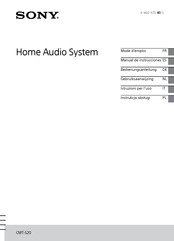 Sony CMT-S20 Manual De Instrucciones