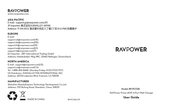Ravpower RP-PC026 Guía De Usuario