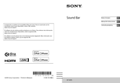 Sony HT-NT5 Manual De Instrucciones