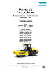 Dynapac CA4000D Manual De Instrucciones