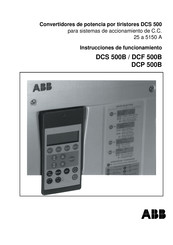 ABB DCS 500 Instrucciones De Funcionamiento