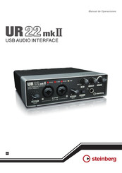 Steinberg UR22mkII Manual De Operaciones