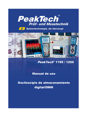 PeakTech 1195 Manual De Uso