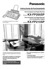 Panasonic KX-FP215SP Instrucciones De Funcionamiento