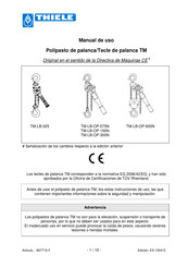 Thiele TM-LB-025 Manual De Uso