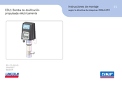 SKF LINCOLN EDL1 Instrucciones De Montaje