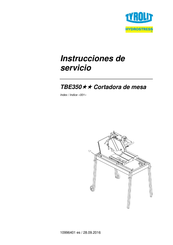 Tyrolit TBE350 Serie Instrucciones De Servicio