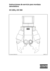 Atlas Copco CC550 Instrucciones De Servicio