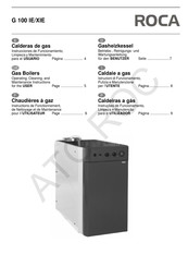 Roca G 100 IE Serie Instrucciones De Funcionamiento, Limpieza Y Mantenimiento