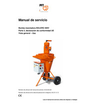 Knauf PFT BOLERO Manual De Servicio