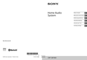 Sony CMT-SBT40D Manual De Instrucciones
