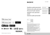 Sony SRS-X88 Manual De Instrucciones