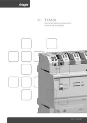 hager TXA100 Manual Del Instalador