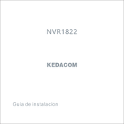 Kedacom NVR1822 Guia De Instalacion