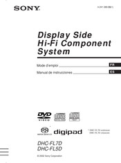 Sony DHC-FL5D Manual De Instrucciones