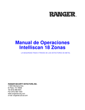 Ranger Intelliscan 18 Zonas Manual De Operaciones